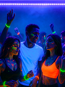 Ультрафиолетовая лента 3 метра USB Огонёк OG-LDL53